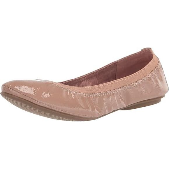 Bandolino Women's Edition Ballet Flats, Light Natural Patent Size 7M - Picture 1 of 6